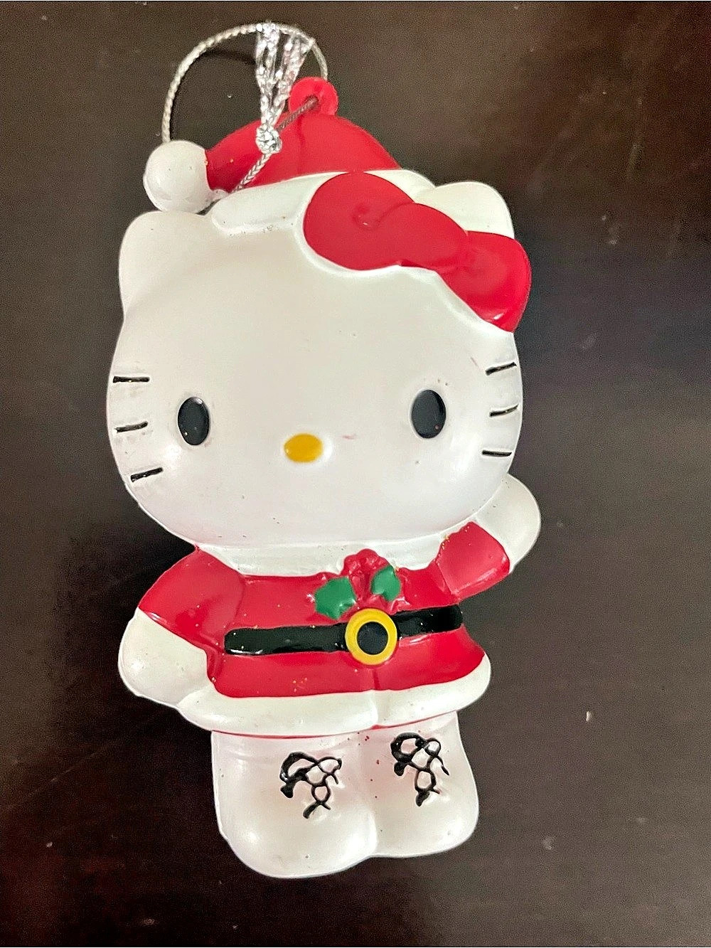 Sanrio Hello Kitty Christmas ornament in White & Red